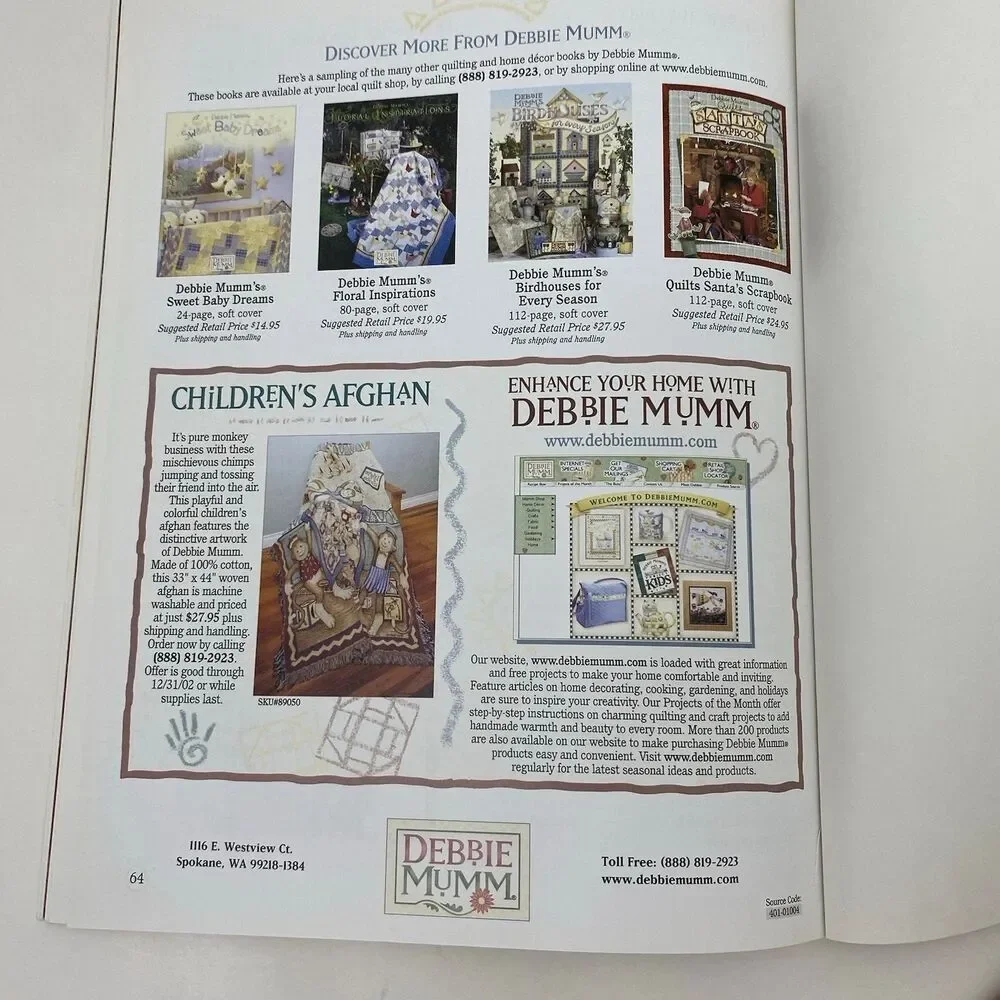 Debbie Mumm's Project Kids Quilts-Paperback